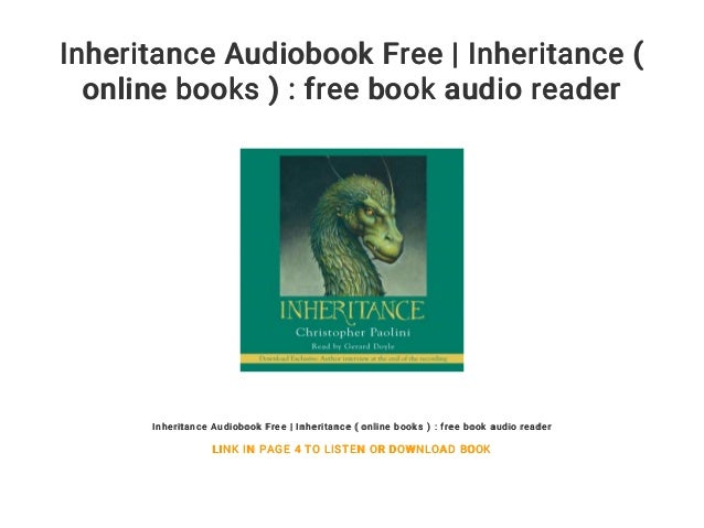 Inheritance Book 4 Online No